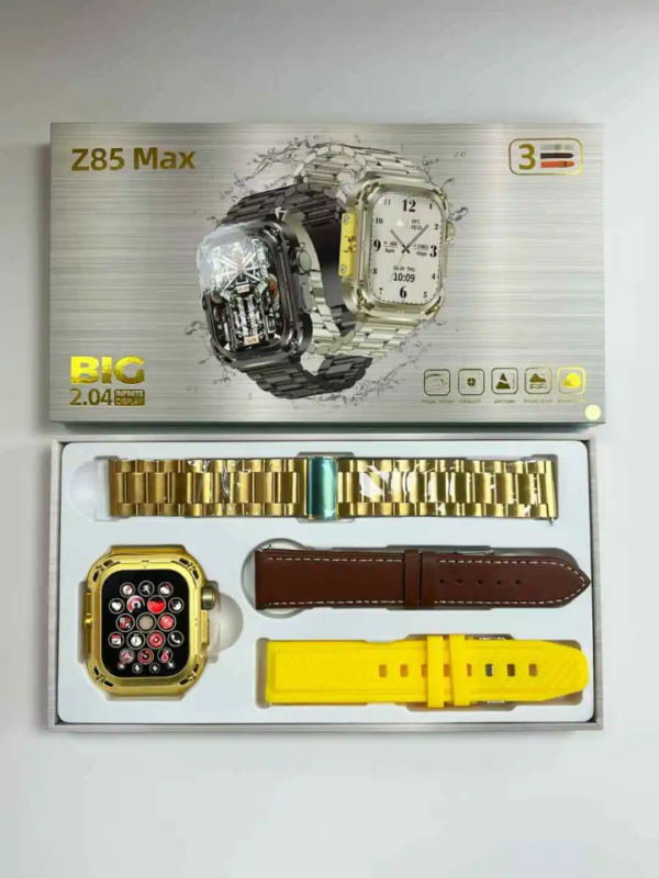 Golden Z85 MAX Outdoor Fashion Reloj Smartwatch 2025 Waterproof Fitness Tracker Sports Heart Rate Smart Watch for IOS Android